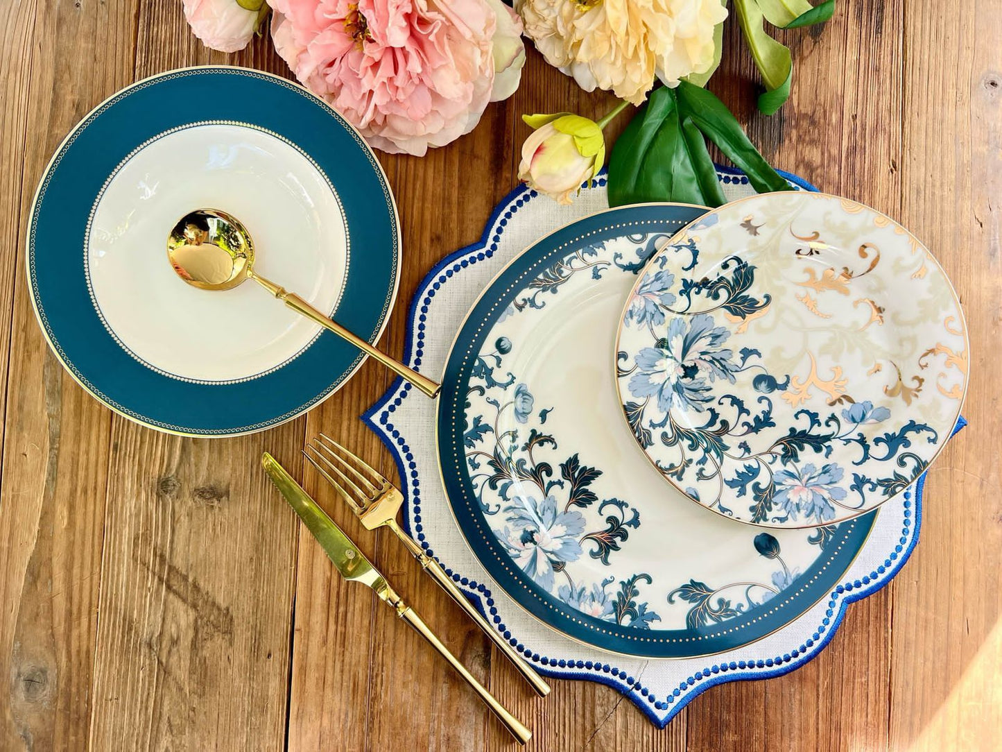 Imported Johnson Bros Style Plate Set_Made In China_More & More Crockery