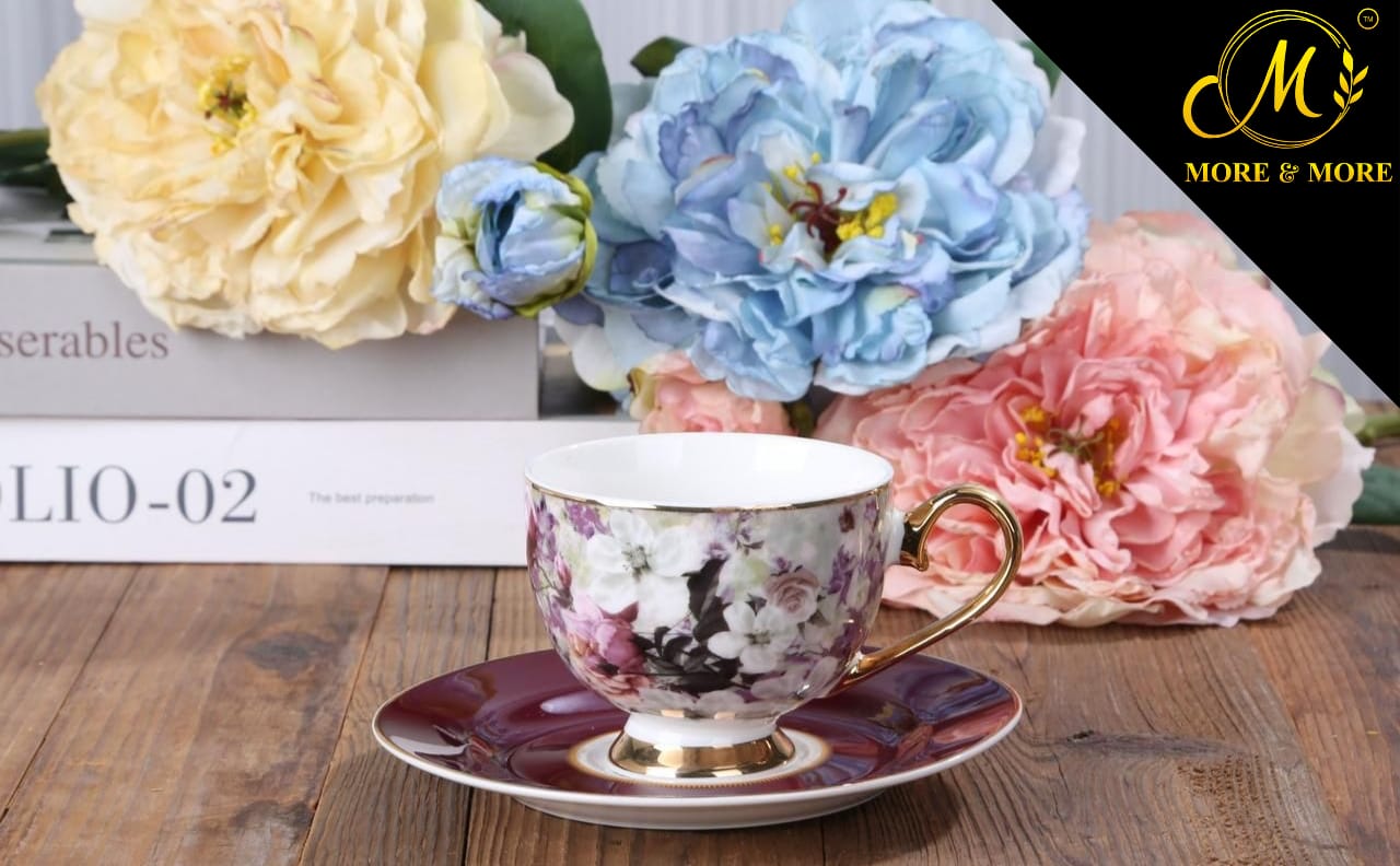Imported Johnson Bros Inspired Cup & Saucer Set_Made In China_More & More Crockery