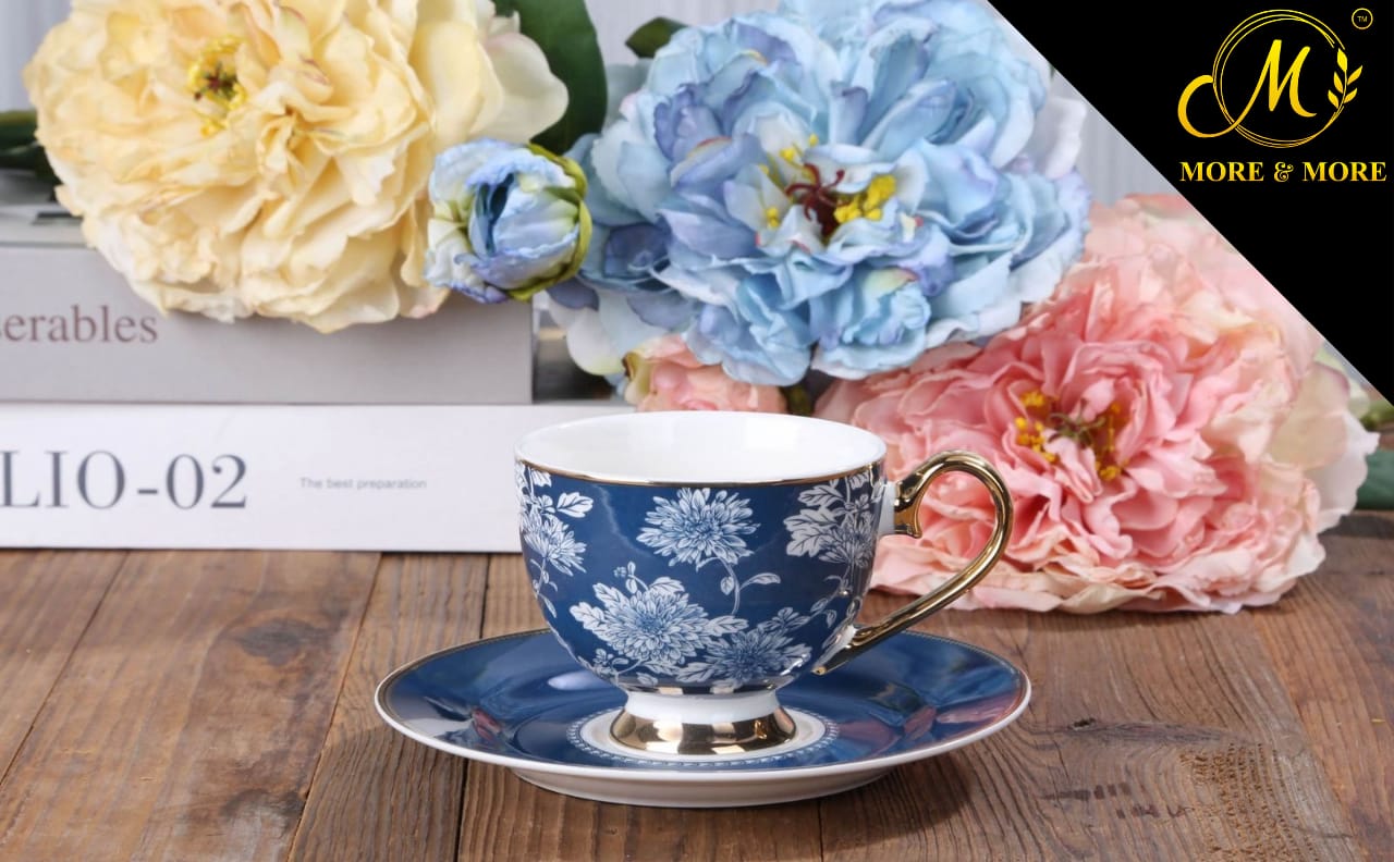 Imported Johnson Bros Inspired Cup & Saucer Set_Made In China_More & More Crockery