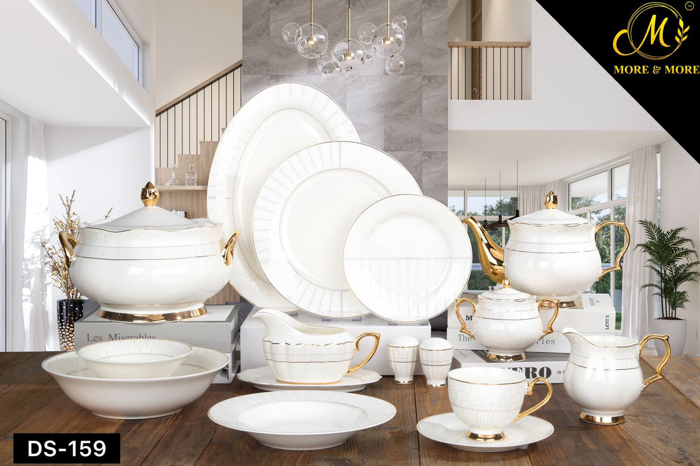 Johnson Bros Style Dinner Set_Made In China in Super Bone China Material_More & More Crockery