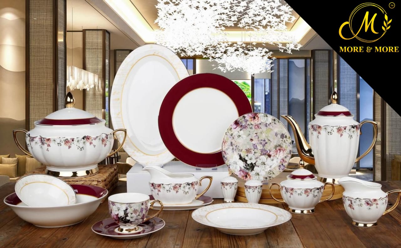 Johnson Bros Style Dinner Set_Made In China in Bone China Material_More & More Crockery