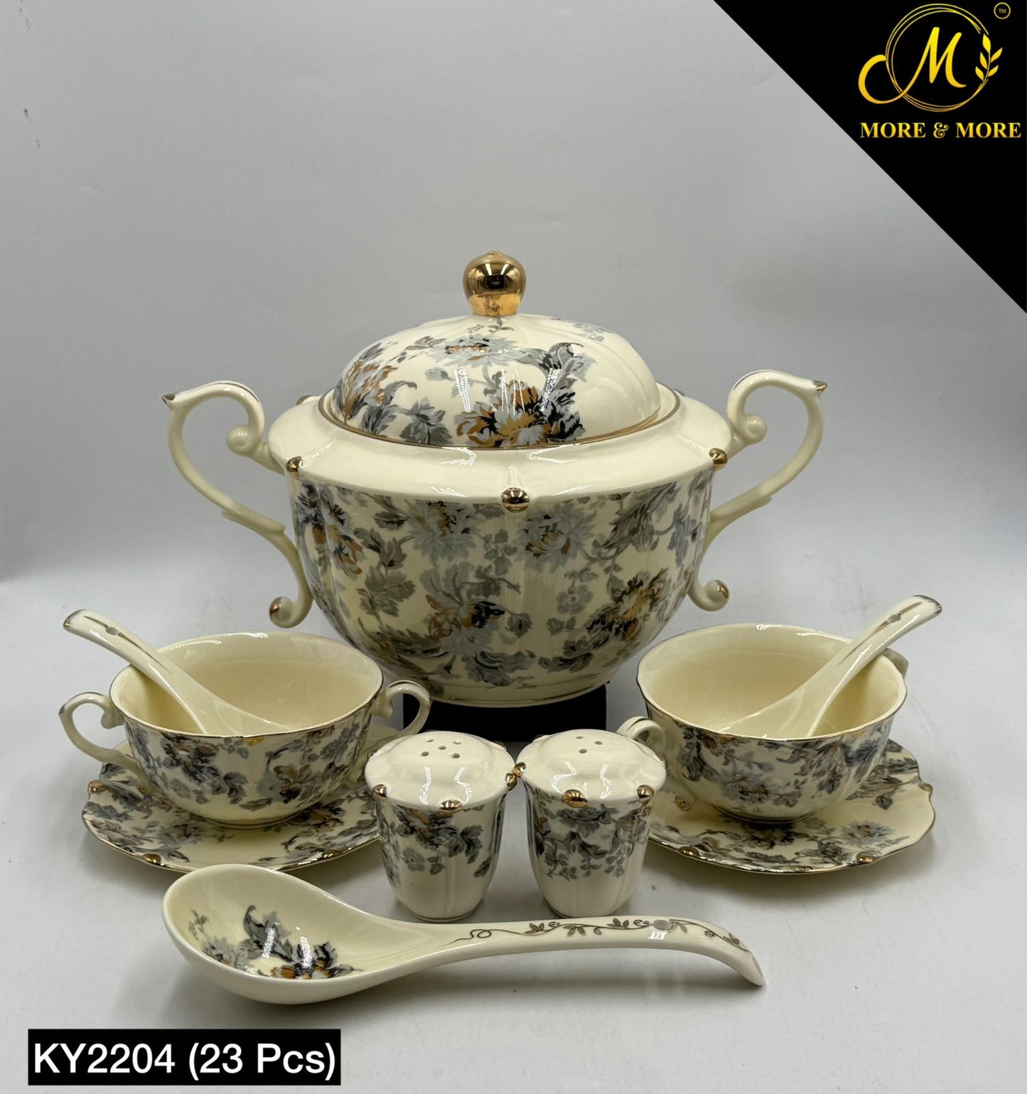 Royal Albert Style Soup Set