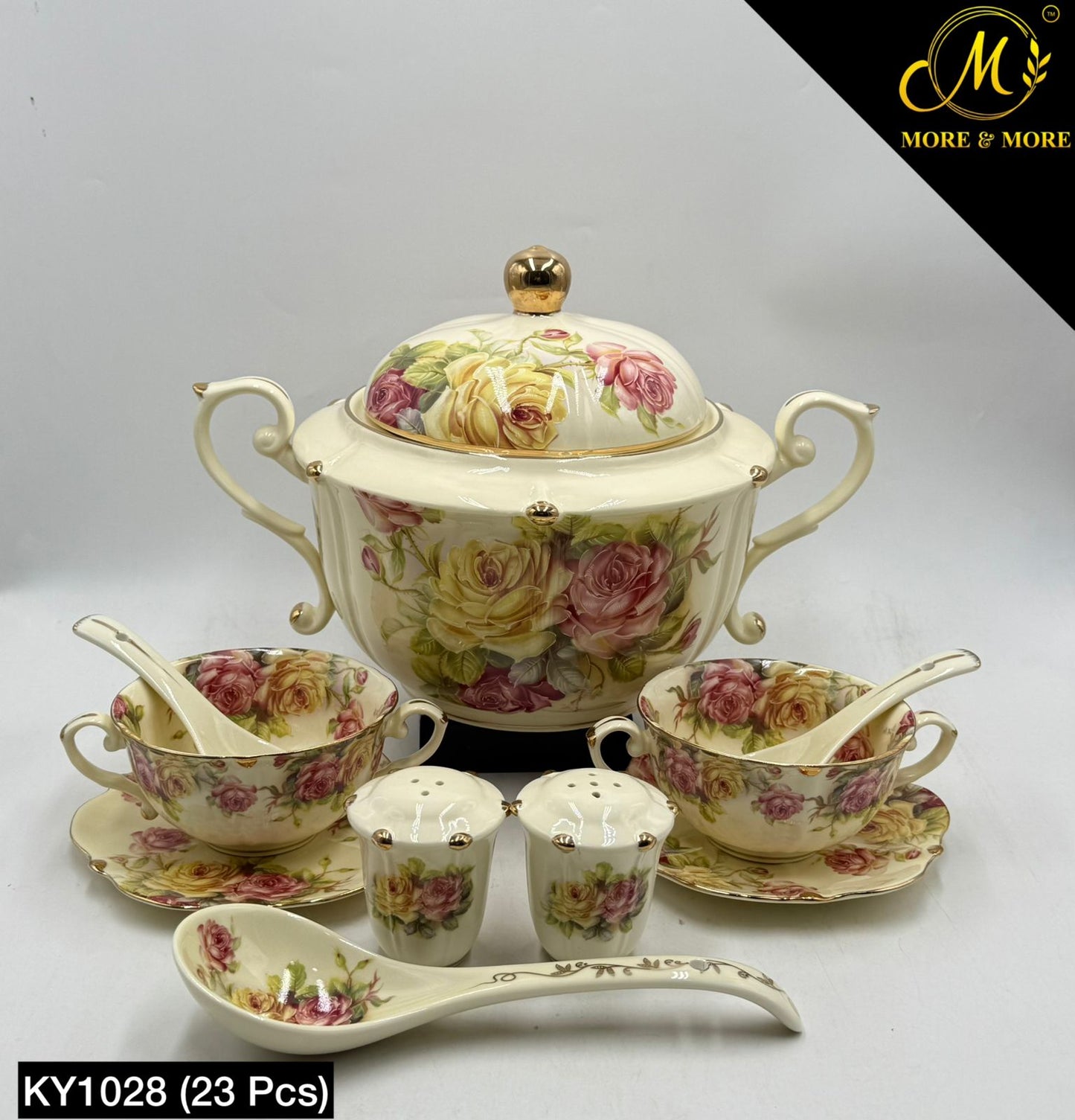 Royal Albert Style Soup Set