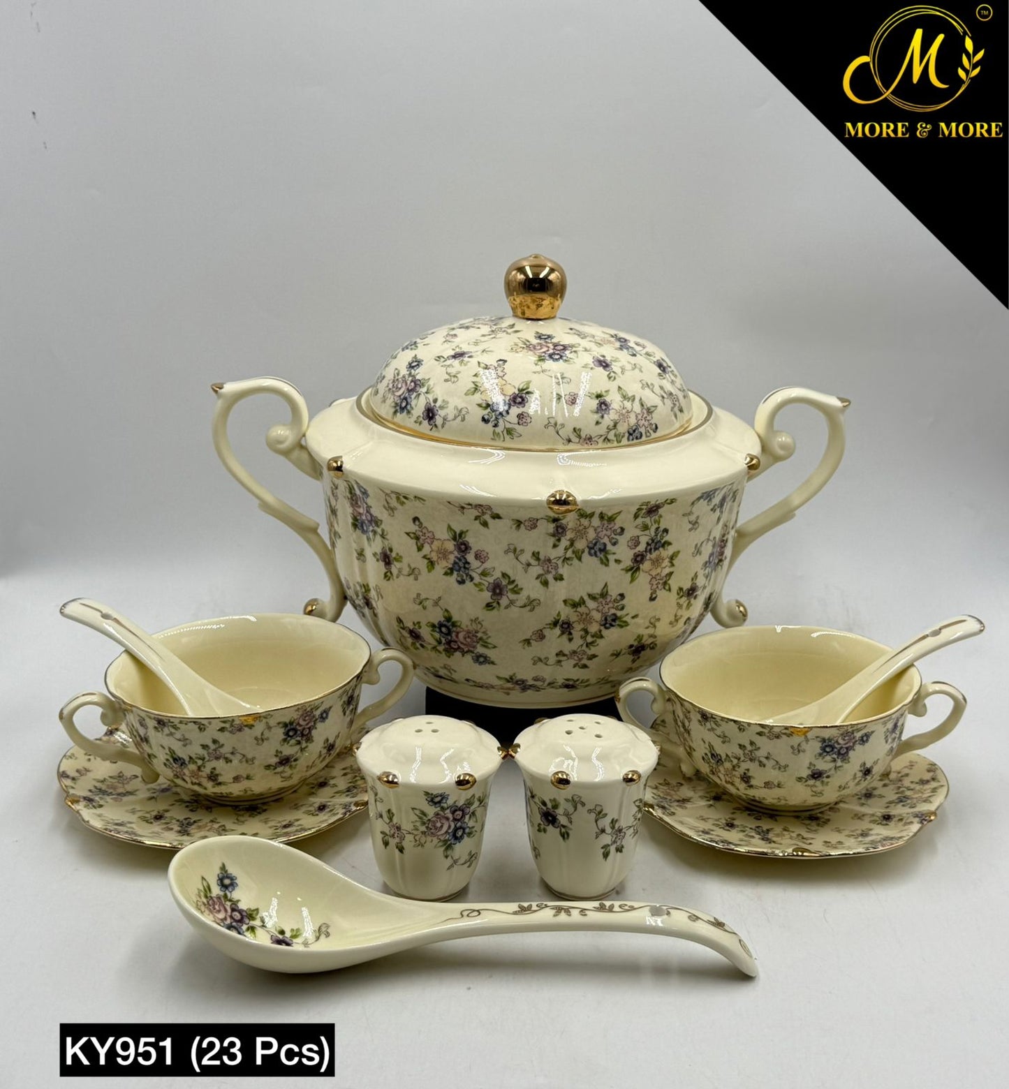 Royal Albert Style Soup Set