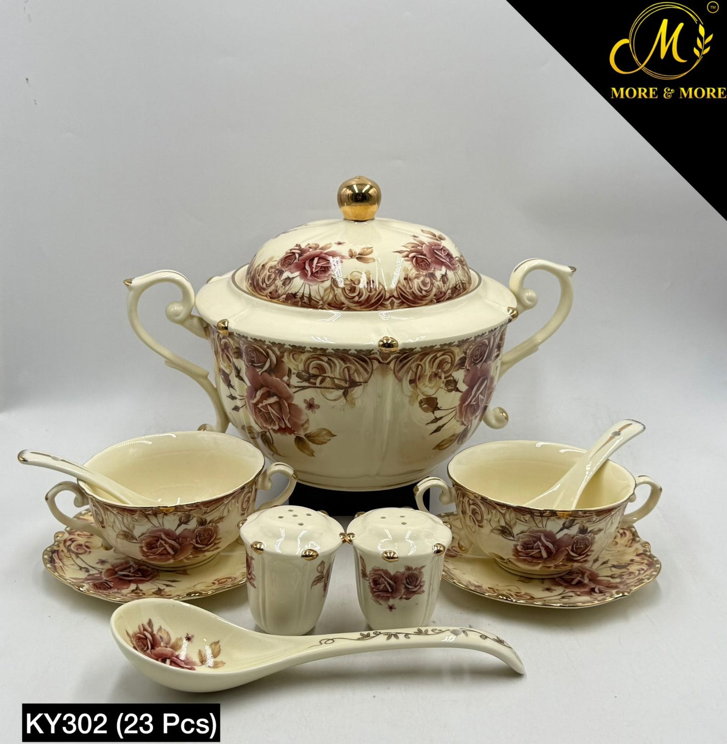 Royal Albert Style Soup Set