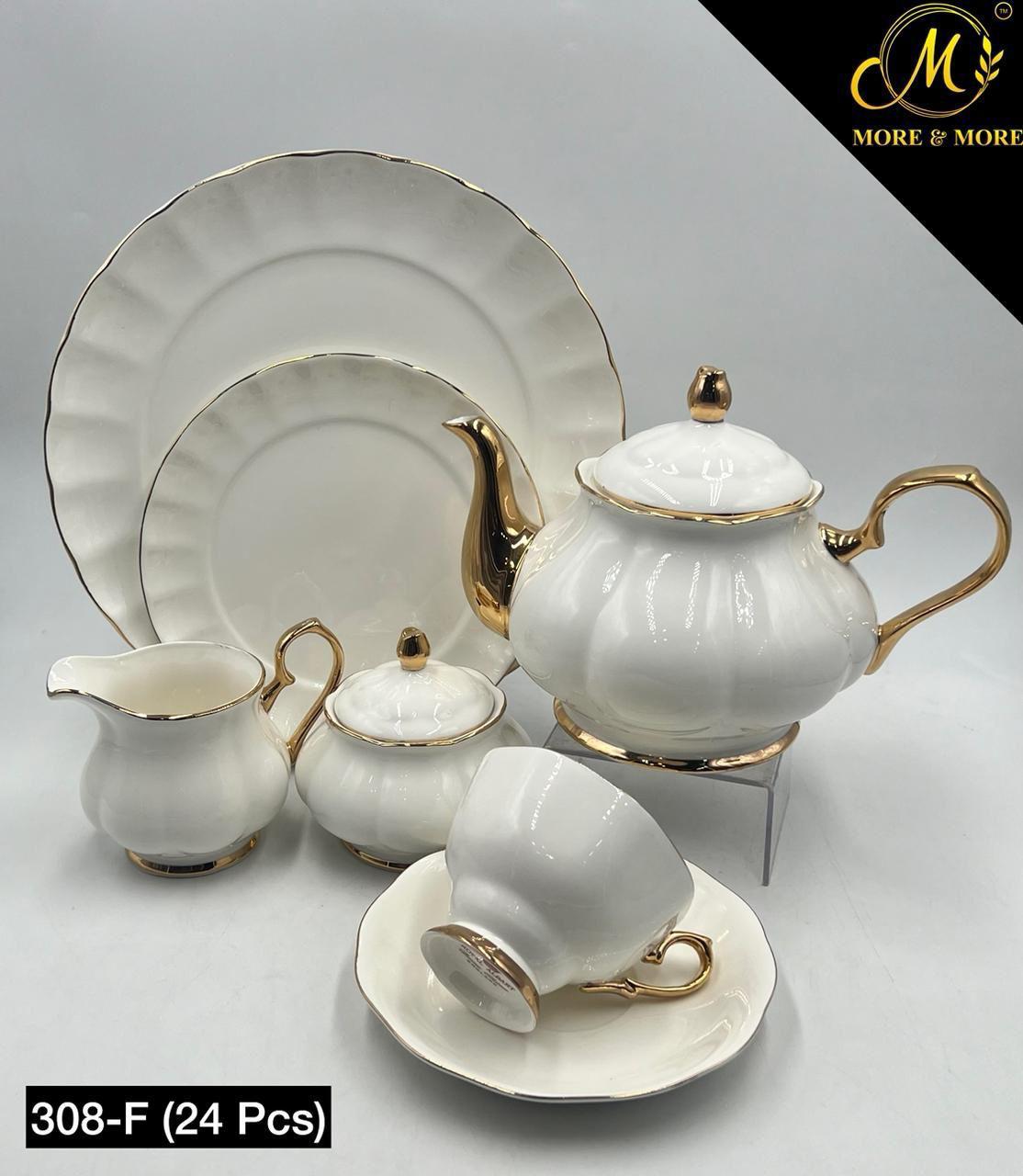 Imported Royal Albert Style Tea Set_Made In China_More & More Crockery