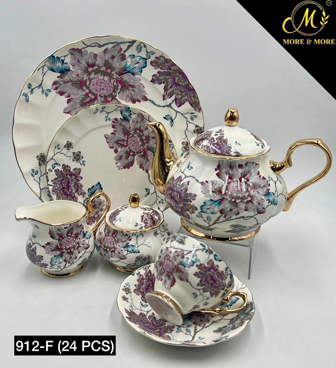 Imported Royal Albert Style Tea Set_Made In China_More & More Crockery