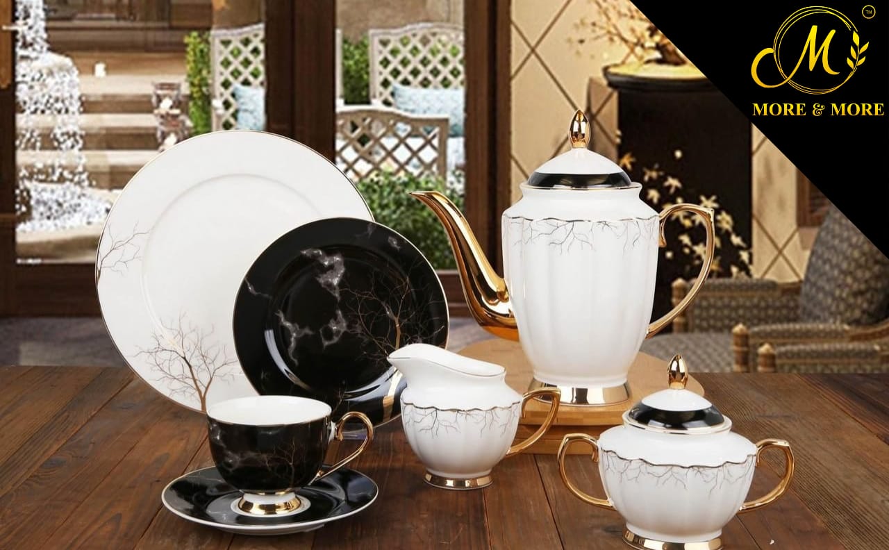 Imported Johnson Bros Style Tea Set_Made In China_More & More Crockery