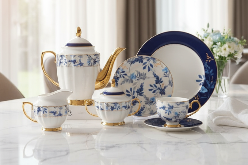 Johnson Bros-Inspired Tea Set – Design : DS-087
