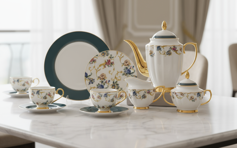 Johnson Bros-Inspired Tea Set – Design : DS-124