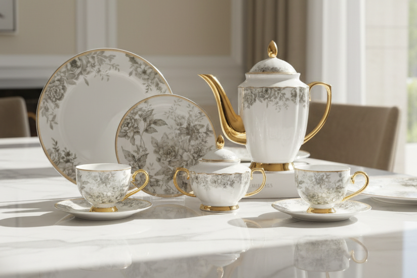 Johnson Bros-Inspired Tea Set – Design : DS-A056