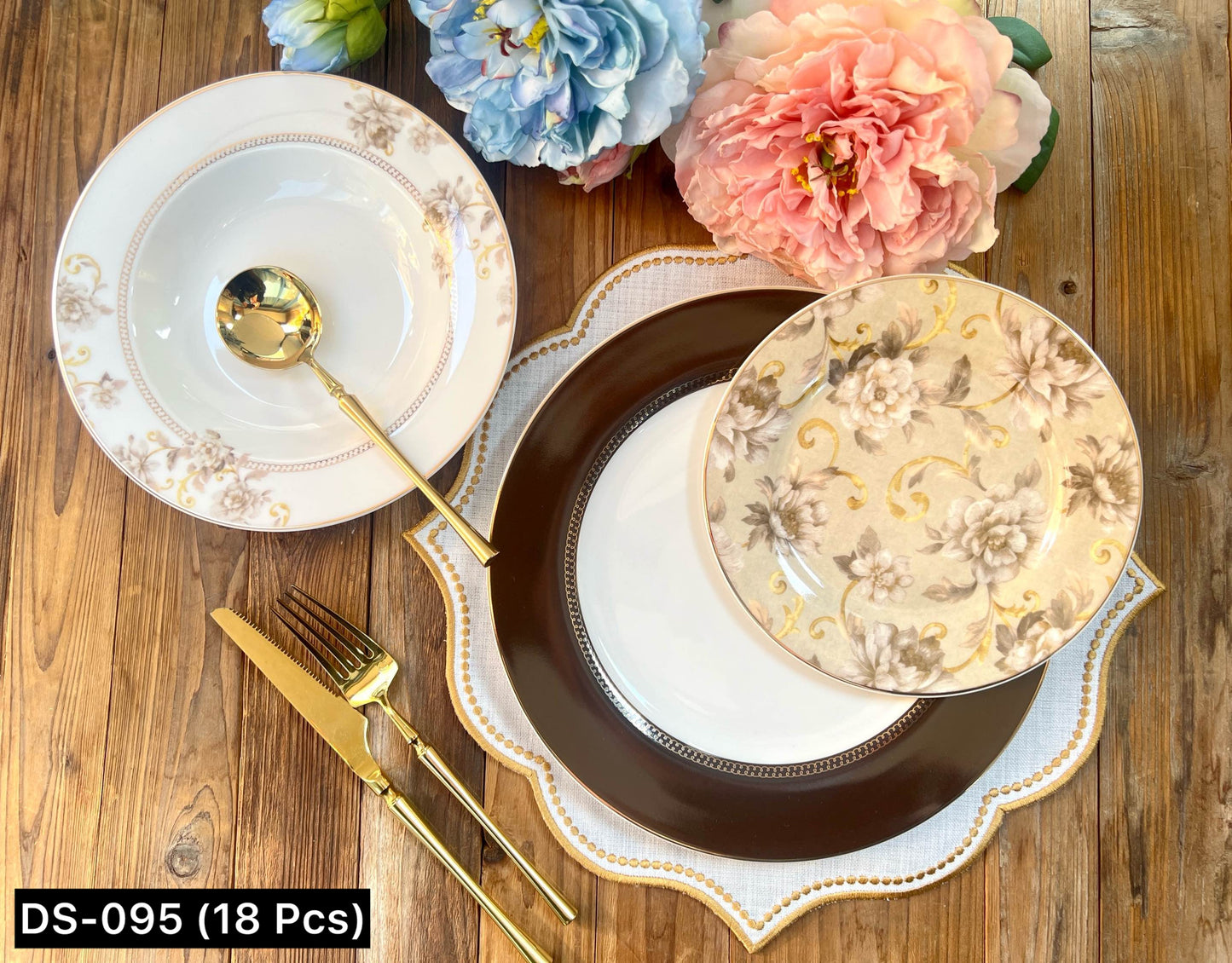 Johnson Bros Style Plate Set - Design: DS-095
