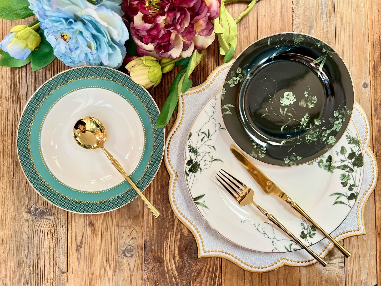 Imported Johnson Bros Style Plate Set_Made In China_More & More Crockery