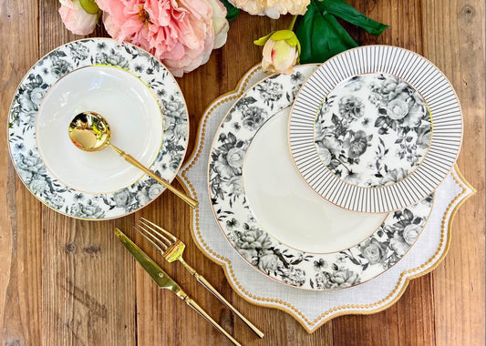 Imported Johnson Bros Style Plate Set_Made In China_More & More Crockery