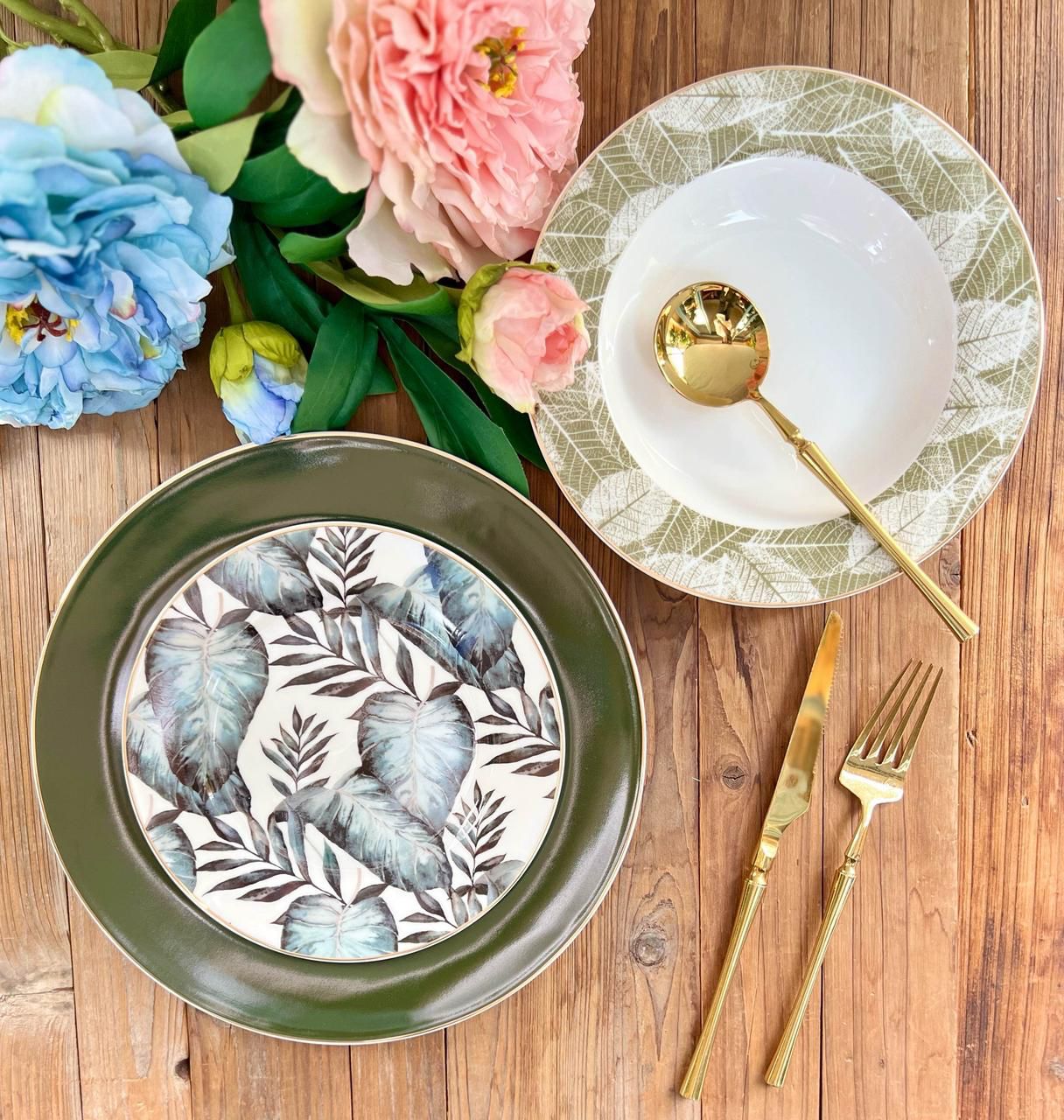 Imported Johnson Bros Style Plate Set_Made In China_More & More Crockery