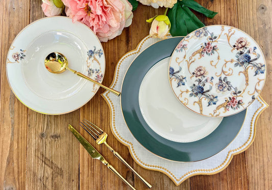 Imported Johnson Bros Style Plate Set_Made In China_More & More Crockery