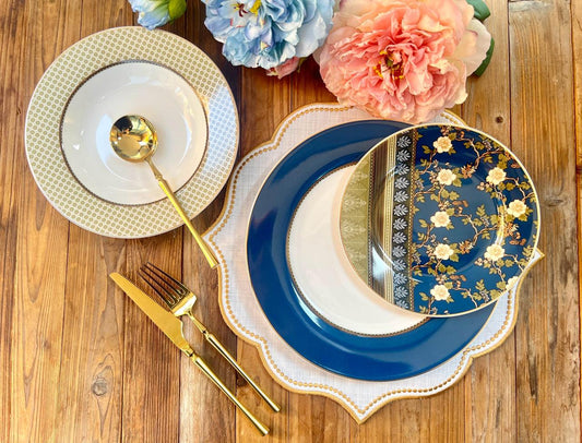 Imported Johnson Bros Style Plate Set_Made In China_More & More Crockery