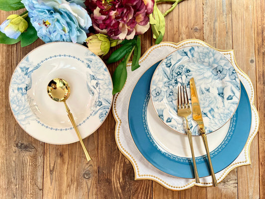 Imported Johnson Bros Style Plate Set_Made In China_More & More Crockery