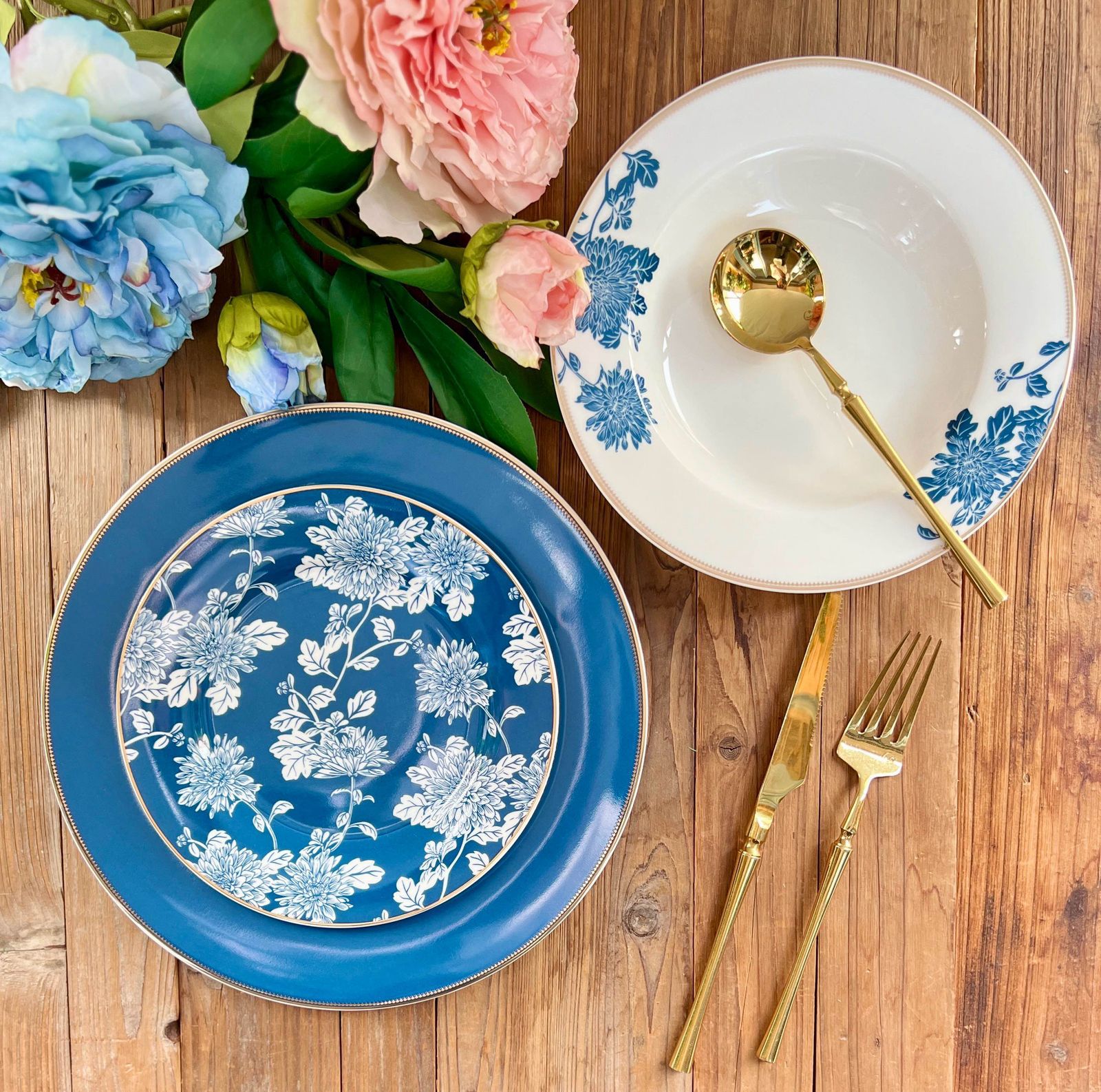 Imported Johnson Bros Style Plate Set_Made In China_More & More Crockery