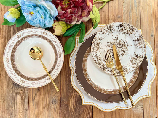 Imported Johnson Bros Style Plate Set_Made In China_More & More Crockery