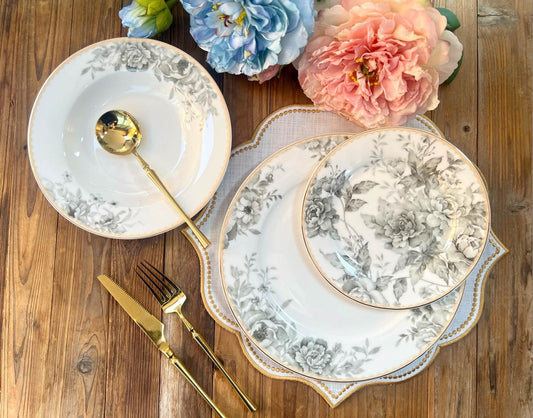 Imported Johnson Bros Style Plate Set_Made In China_More & More Crockery