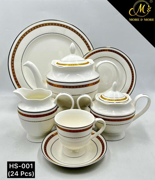 24 Pcs Tea Set