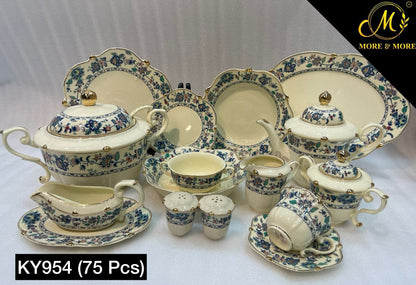 Royal Albert Dinner Set (Off-White Body)