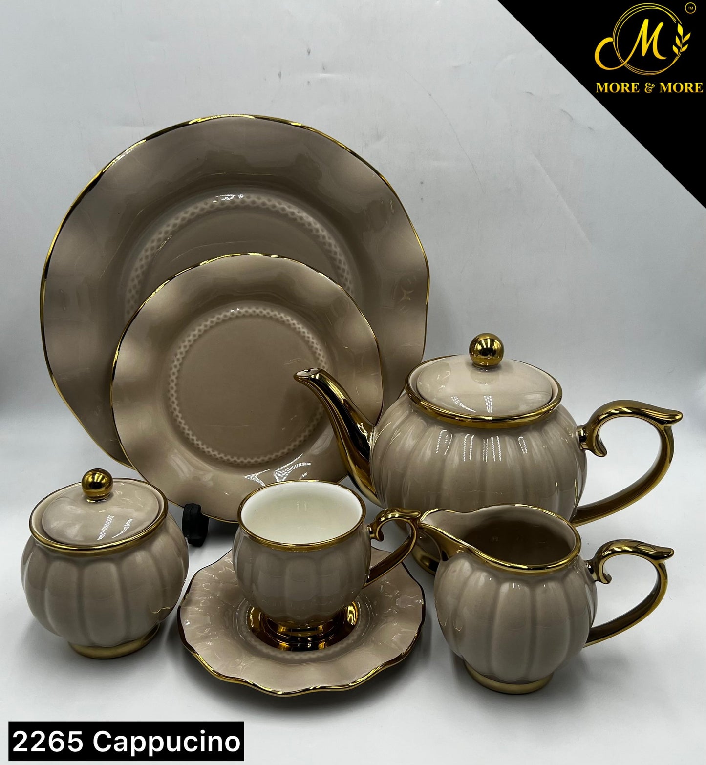 Colourful 24 Pcs Tea Set