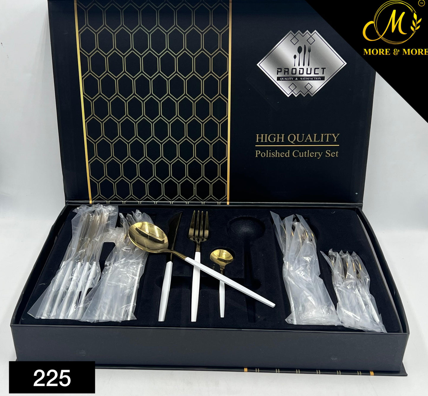 24 Pcs Box Cutlery Set For 6 Persons Serving