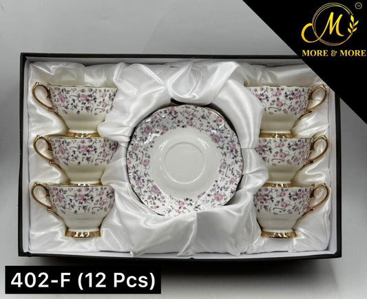 Imported Royal Albert Style Cup & Saucer Set_Made In China_More & More Crockery