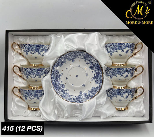 Imported Royal Albert Style Cup & Saucer Set_Made In China_More & More Crockery