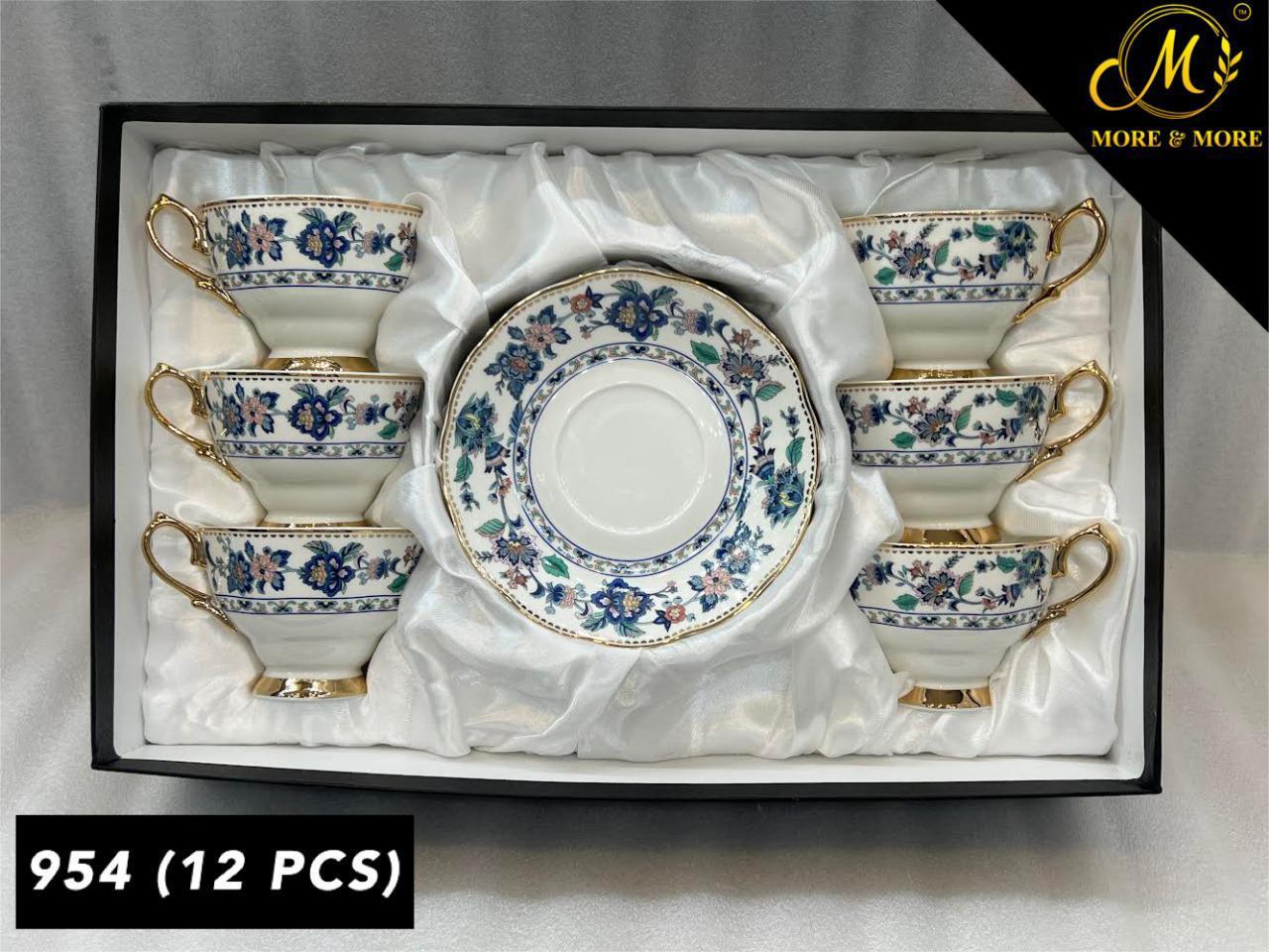 Imported Royal Albert Style Cup & Saucer Set_Made In China_More & More Crockery