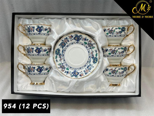 Imported Royal Albert Style Cup & Saucer Set_Made In China_More & More Crockery