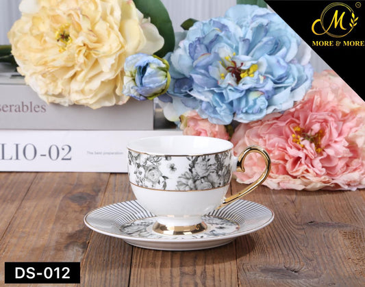 Imported Johnson Bros Inspired Cup & Saucer Set_Made In China_More & More Crockery
