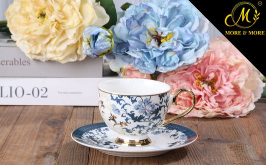 Imported Johnson Bros Inspired Cup & Saucer Set_Made In China_More & More Crockery