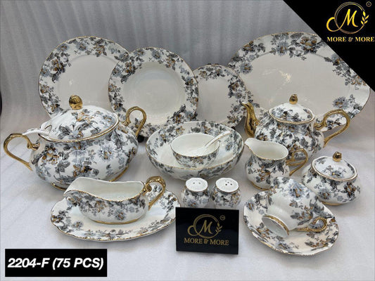 Royal Albert-Inspired Dinner Set_Made In China_More & More Crockery
