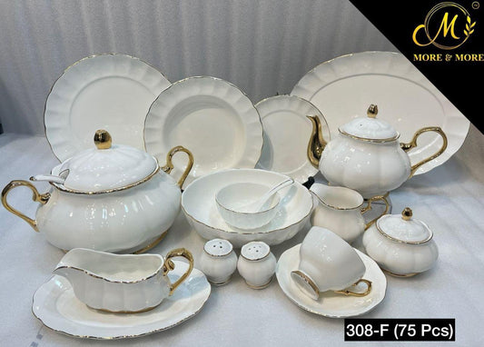 Royal Albert-Inspired Dinner Set_Made In China_More & More Crockery