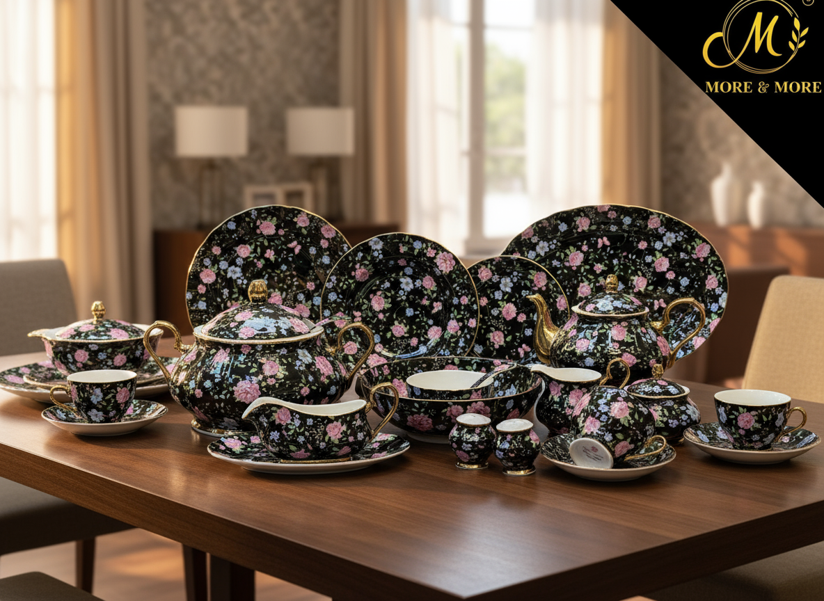 Royal Albert Style Dinner Set – Design : 406-F-B