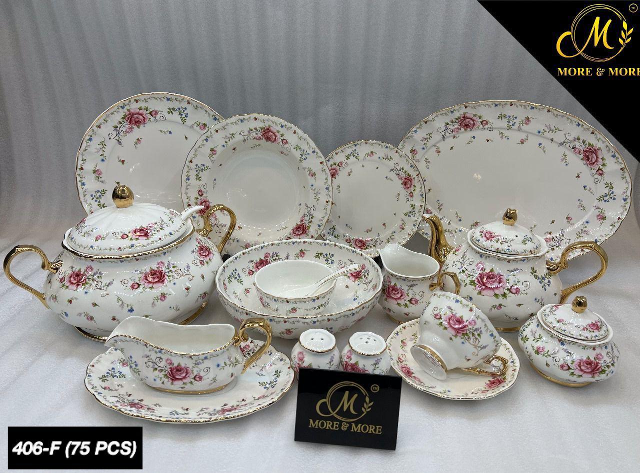 Royal Albert-Inspired Dinner Set_Made In China_More & More Crockery