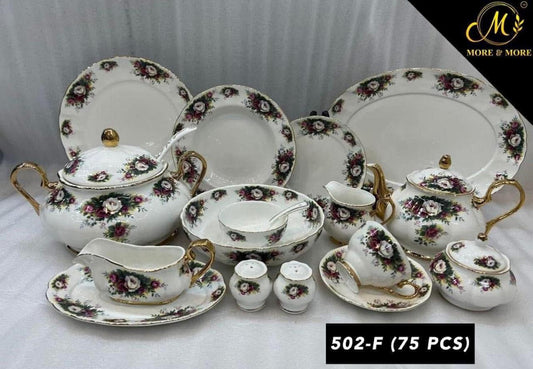 Royal Albert-Inspired Dinner Set_Made In China_More & More Crockery