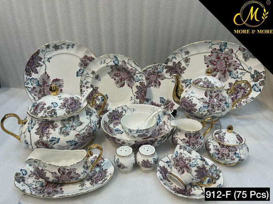 Royal Albert-Inspired Dinner Set_Made In China_More & More Crockery