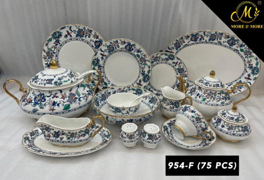 Royal Albert-Inspired Dinner Set_Made In China_More & More Crockery