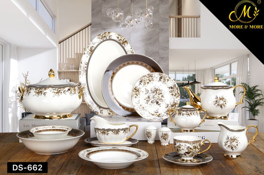 Johnson Bros Style Dinner Set_Made In China in Super Bone China Material_More & More Crockery