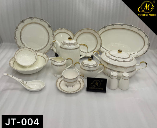 MORE & MORE CROCKERY Dinner Set_Made In China in Super Bone China Material