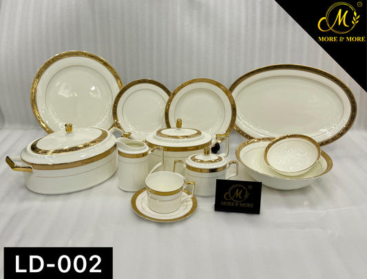 MORE & MORE CROCKERY Dinner Set_Made In China in Super Bone China Material