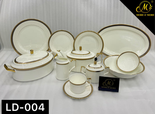 MORE & MORE CROCKERY Dinner Set_Made In China in Super Bone China Material
