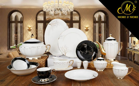 Johnson Bros Style Dinner Set_Made In China in Super Bone China Material_More & More Crockery