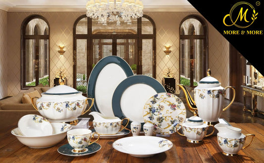 Johnson Bros Style Dinner Set_Made In China in Super Bone China Material_More & More Crockery