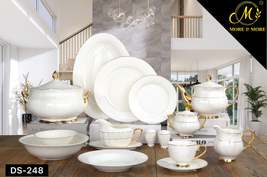 Johnson Bros Style Dinner Set_Made In China in Super Bone China Material_More & More Crockery