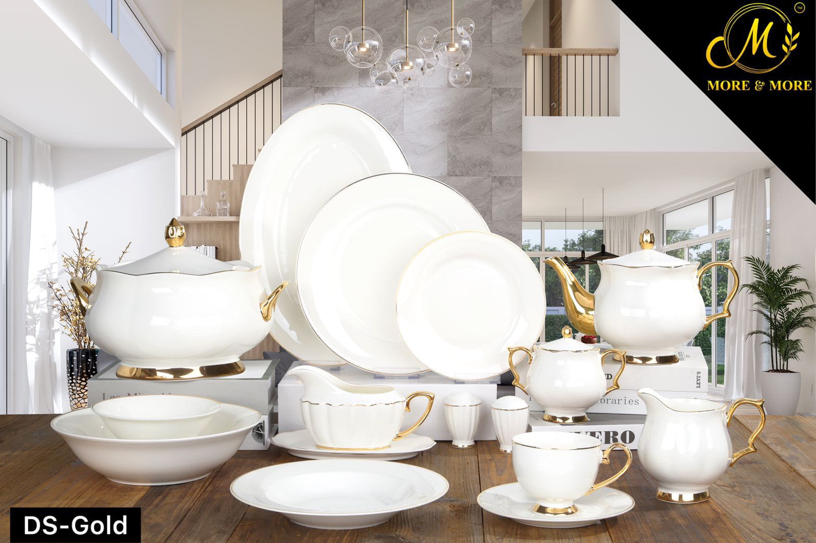 Johnson Bros Style Dinner Set_Made In China in Super Bone China Material_More & More Crockery